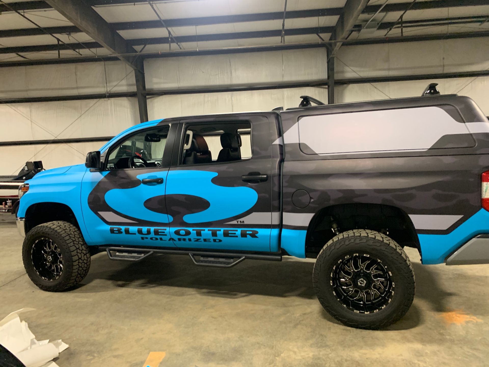 Truck Wrap Installed on a Pickup Truck in Charlotte, NC