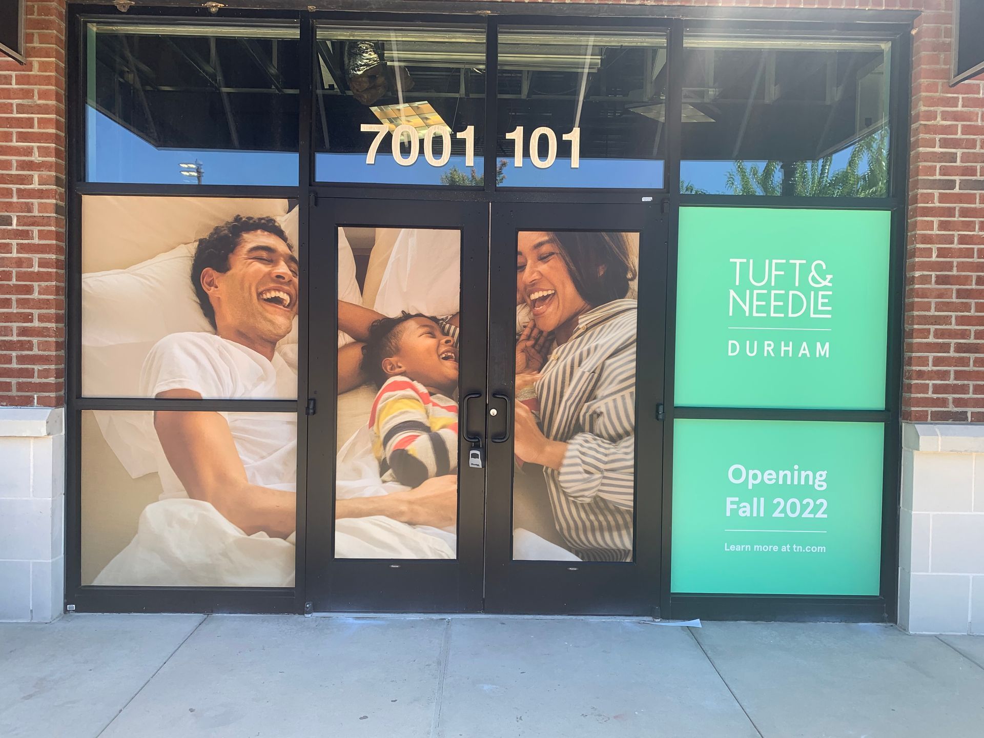 Storefront Window — Charlotte, NC — Certified Install Wraps