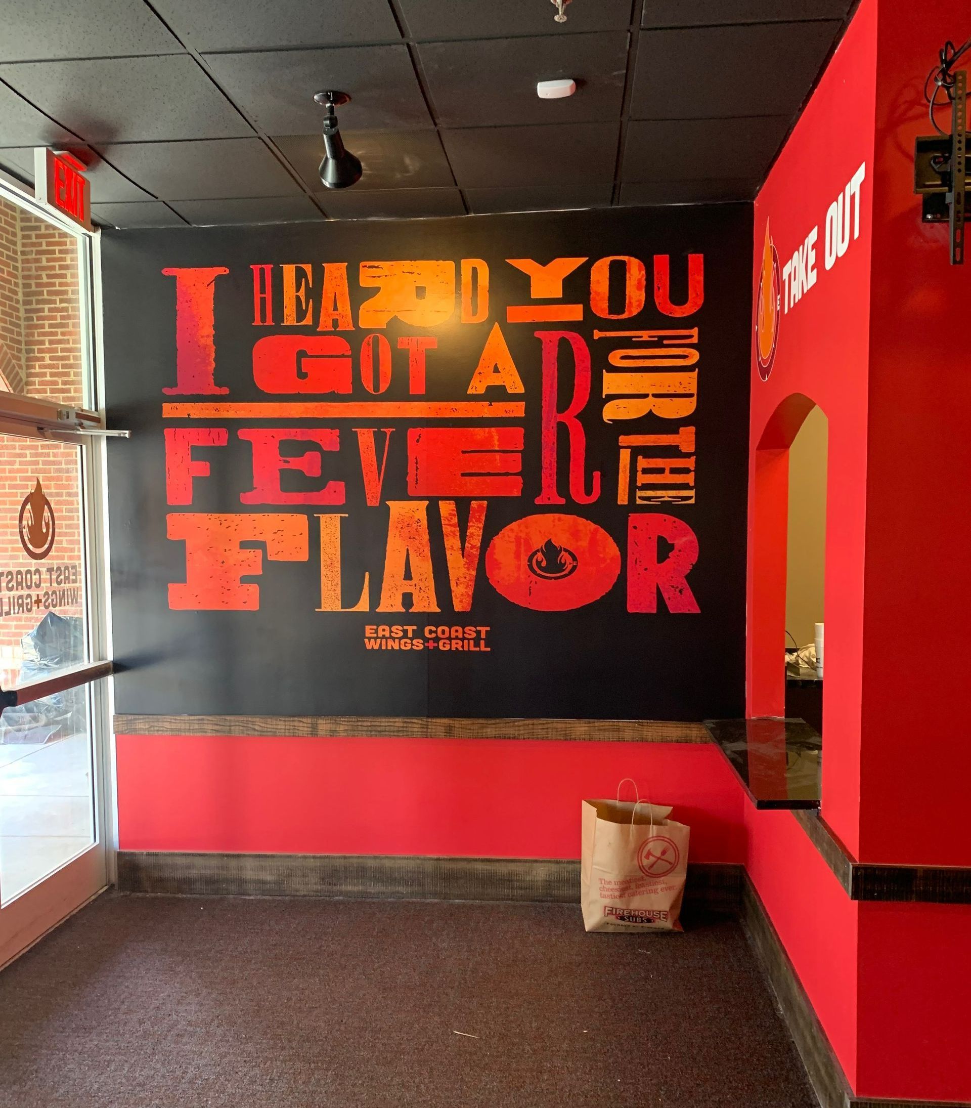 Restaurant Wall Mural Installed in Greensboro, NC