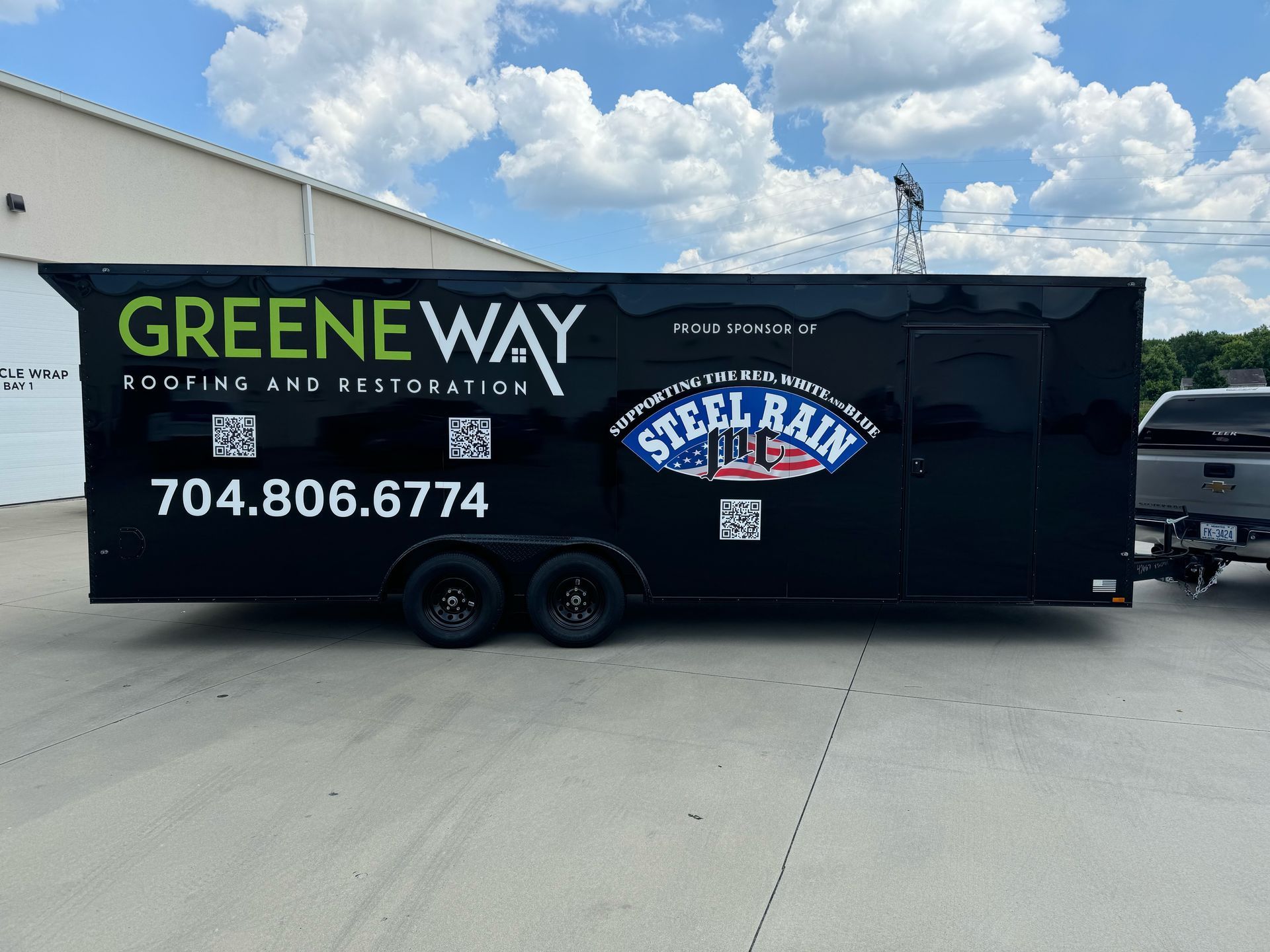 Trailer Cut Graphics Installation in Charlotte, NC