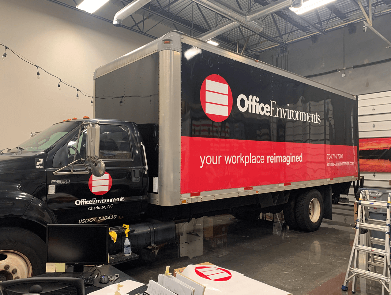 Custom Box Truck Wrap - Certified Install Wraps - Charlotte, NC