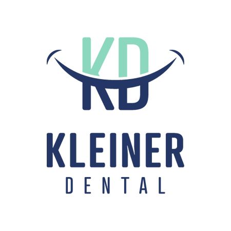 Logo for Kleiner Dental, with 