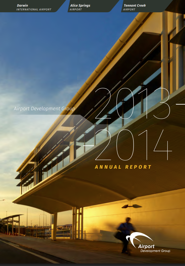An airport annual report for 2013 and 2014