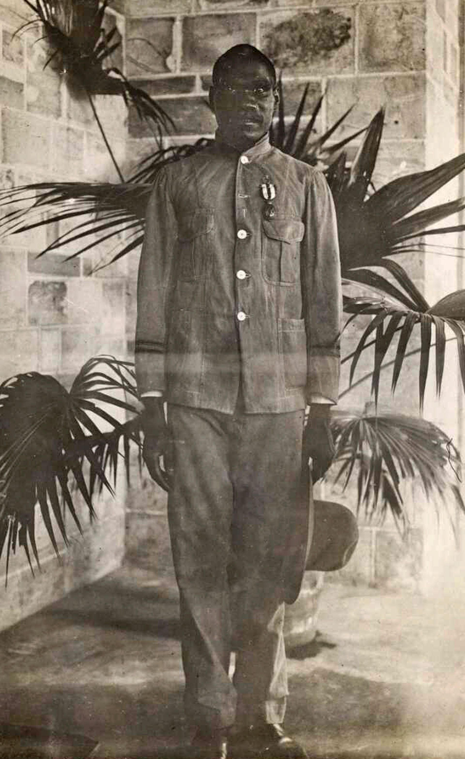 A man posing for a photo.