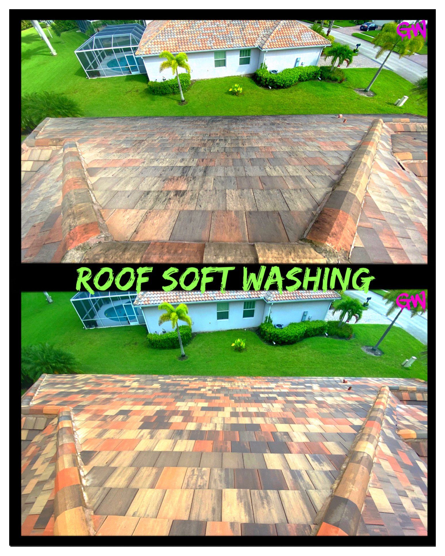 Paver cleaning and sealing