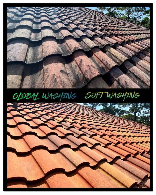 Cleaning Your Florida Roof—Soft Wash or Pressure Wash?