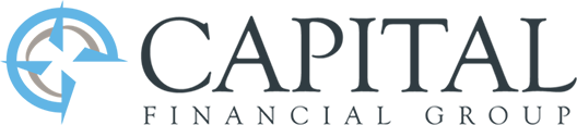 Logo of Capital Financial Group: compass icon with