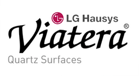 LG Hausys Viatera Quartz Surfaces logo.