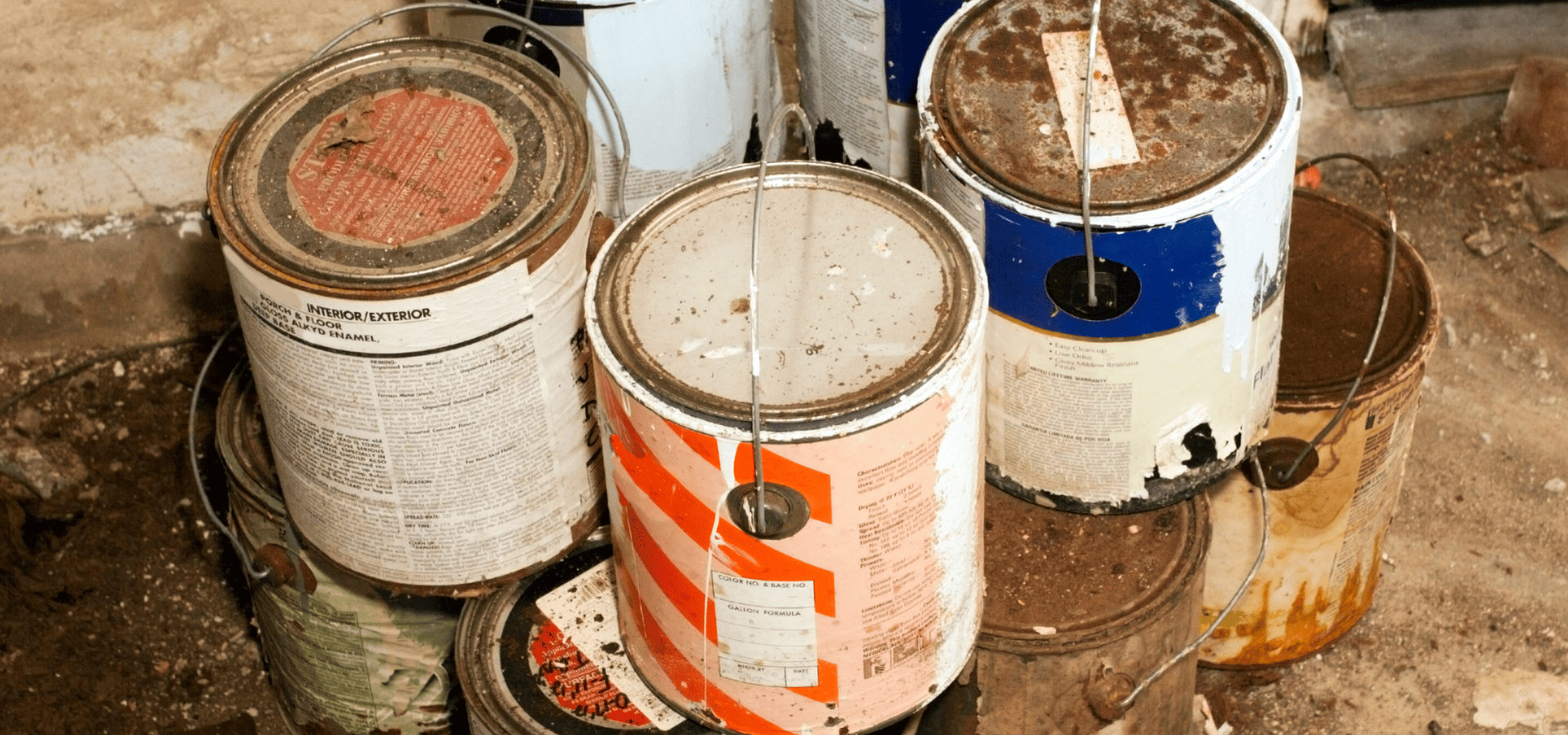 Cans of leftover oil-based alkyd paint to be dropped off at Wake County's HHW collection center