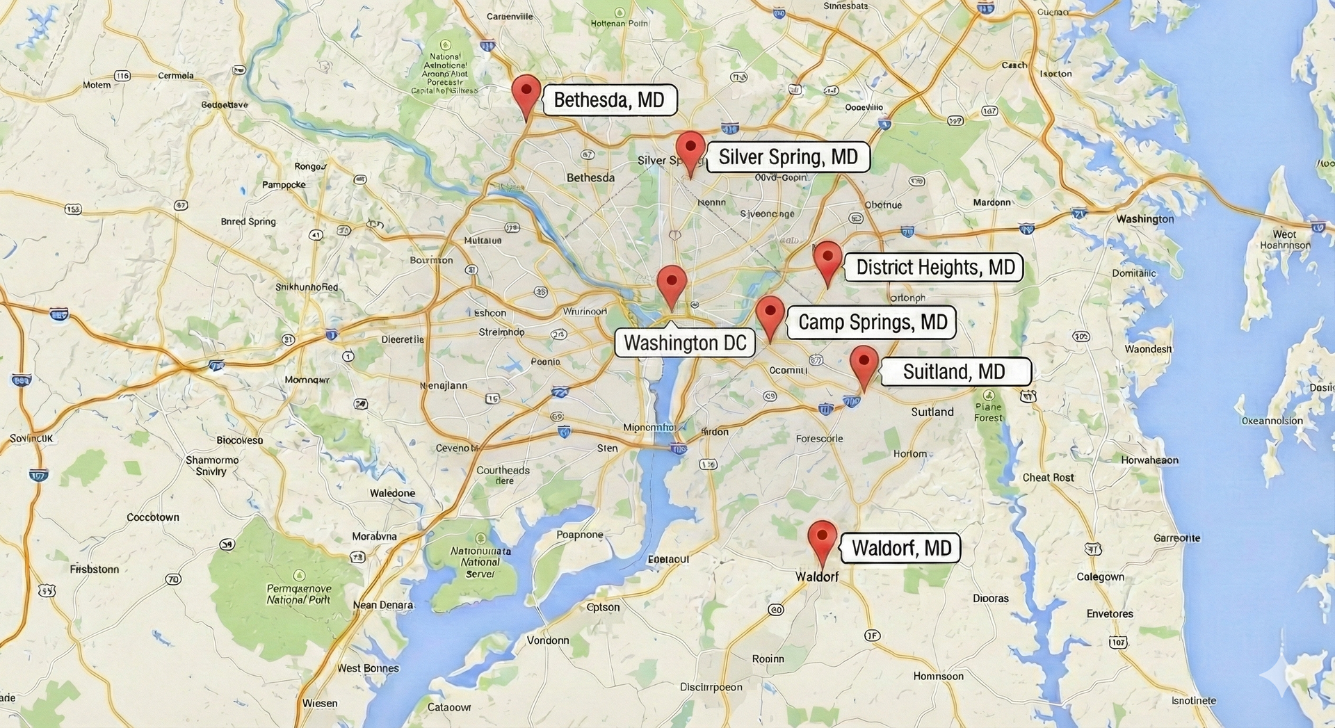 Striped yellow, blue, and white retractable awning over a balcony, with palm trees and sky in the background.