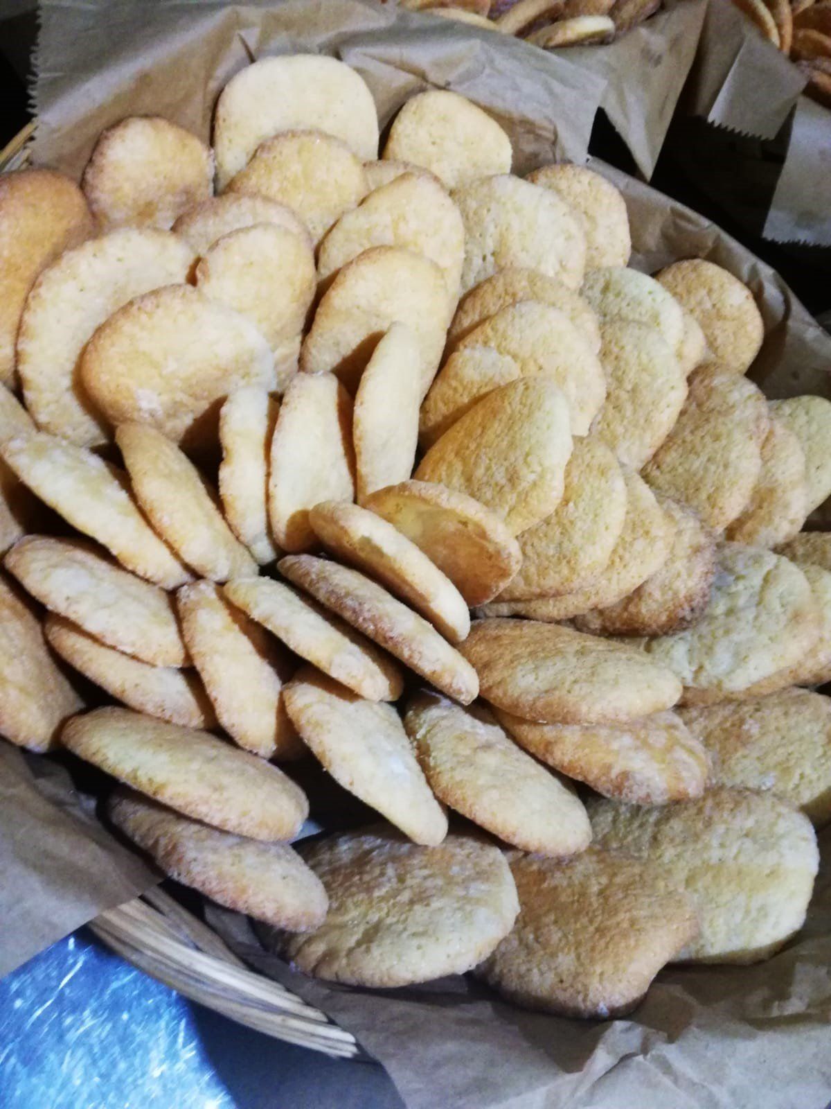 assortimento di biscotti al latte