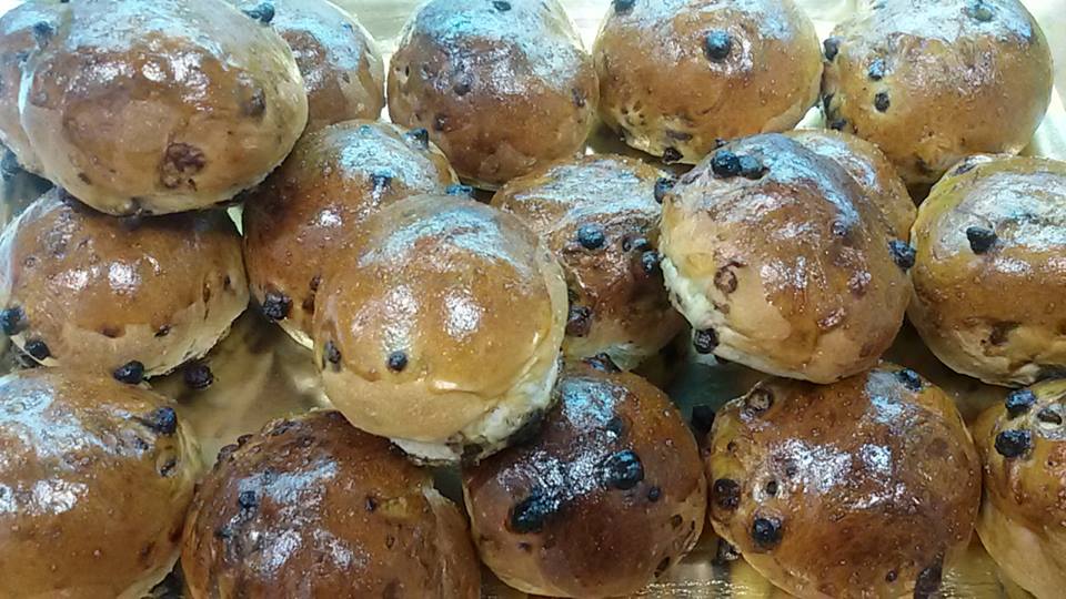 pane con gocce di cioccolato
