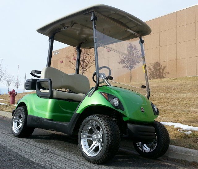 Golf Carts For Sale — Green Color Golf Cart in Reno, NV