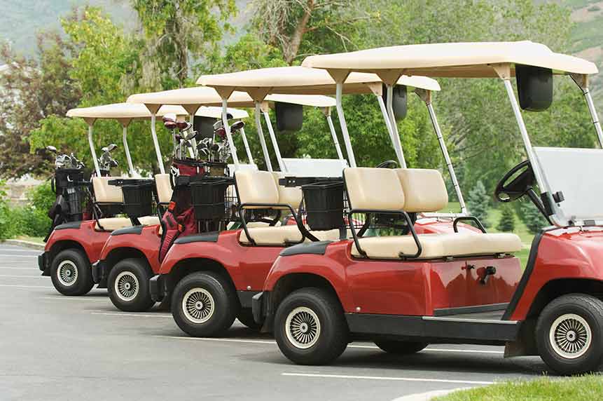 Golf Carts Rental — Luxurious Golf Cart in Reno, NV