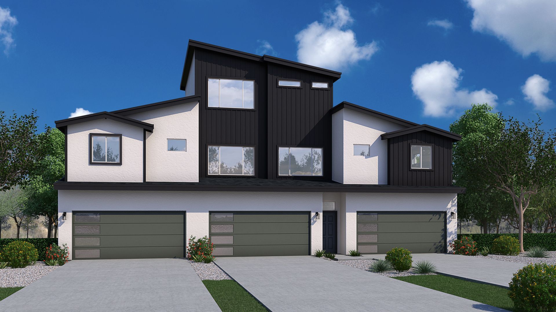 Alpine Vista - Triplex Elevation