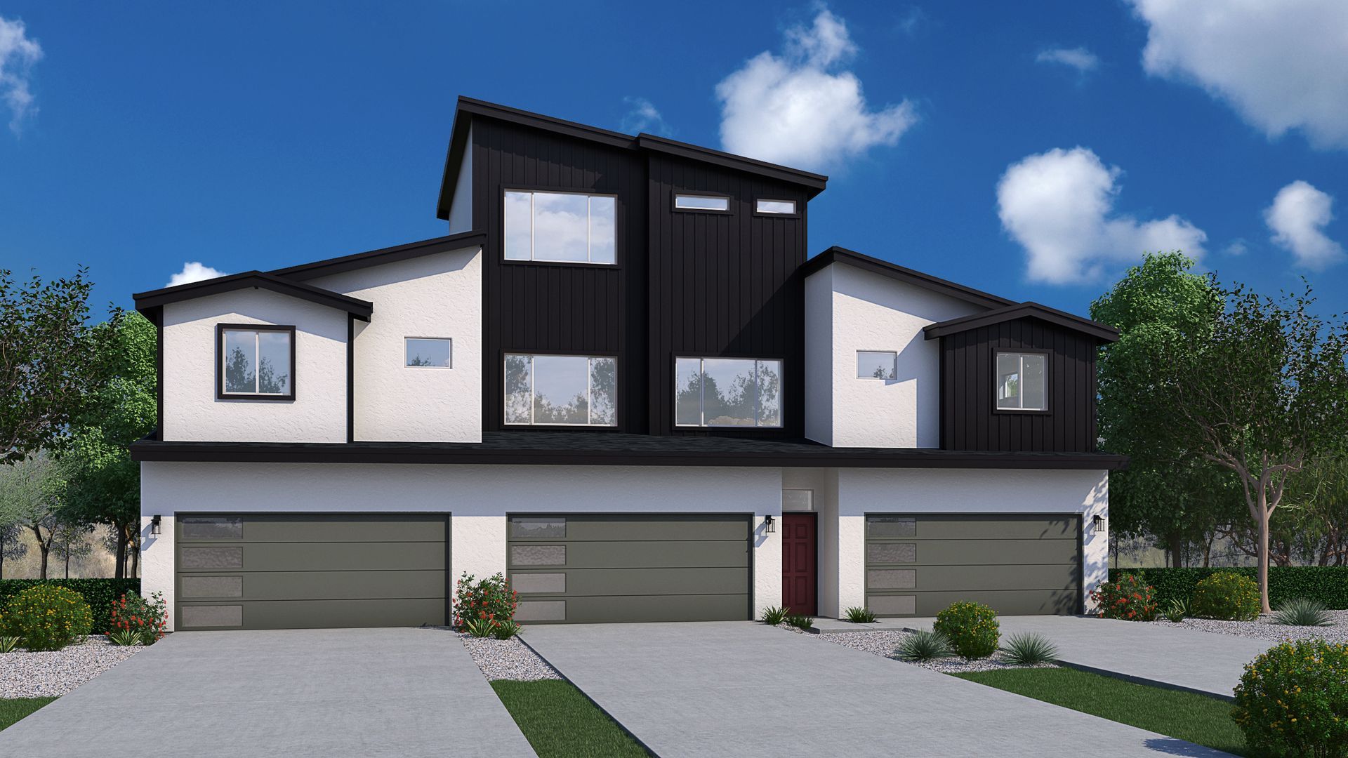 Alpine Vista - Triplex Elevation