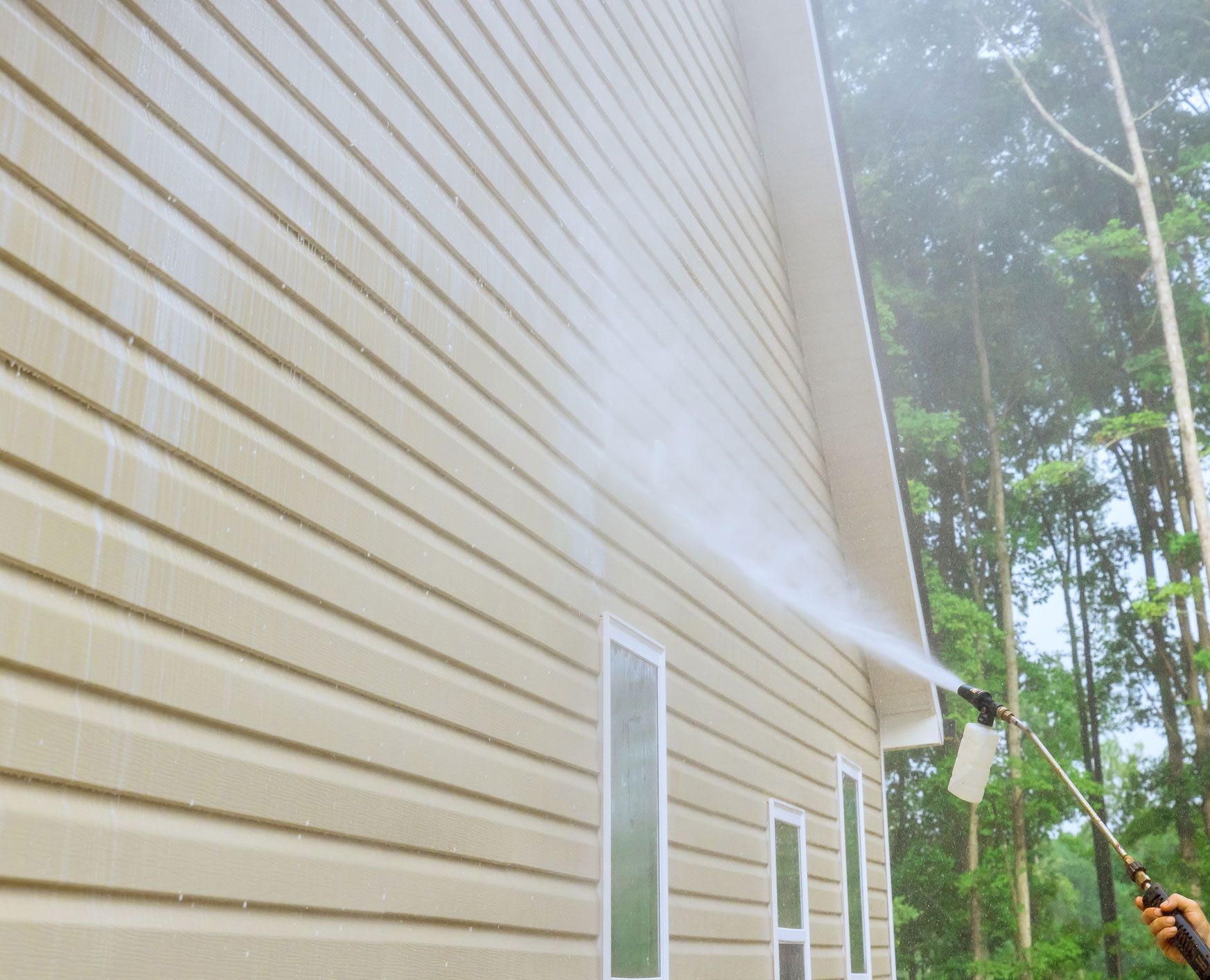 Softwashing Siding — Central PA — Central Penn Softwash