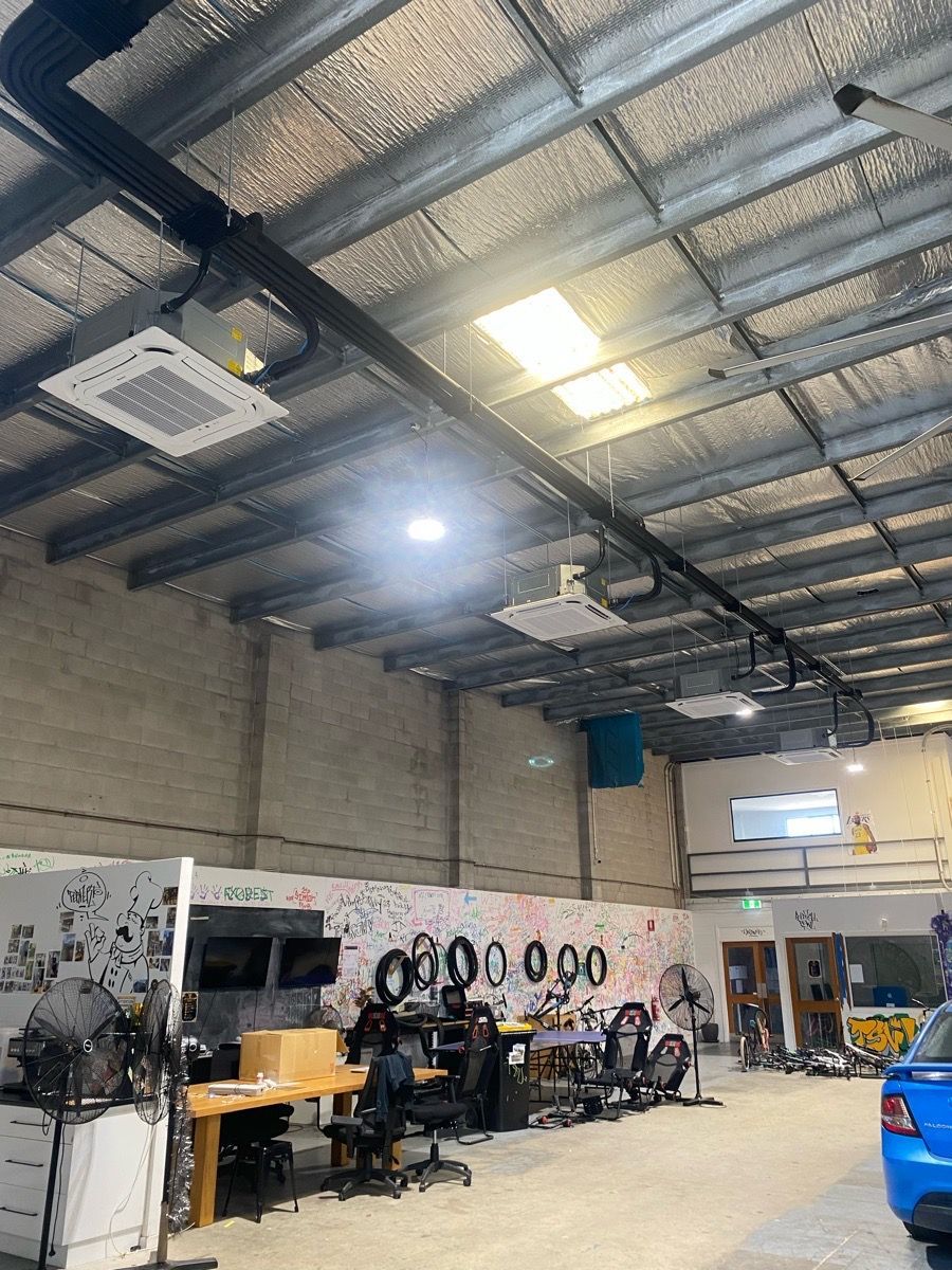 Installing Smoke Detector On Ceiling — GSA Group In Garbutt, QLD