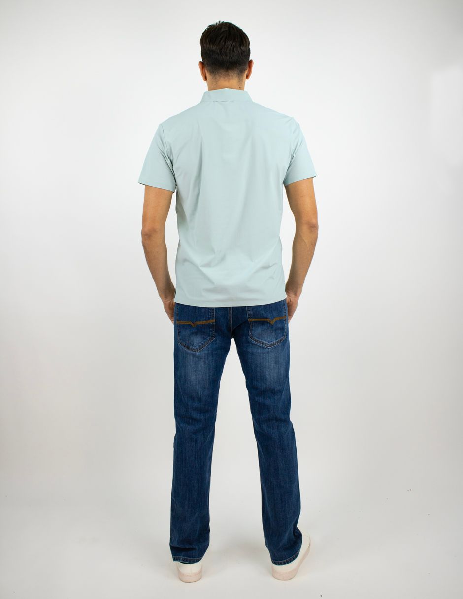 EXCLUSIVO BOUTIQUES T10404843 Camisa Furor Manga Corta Verde