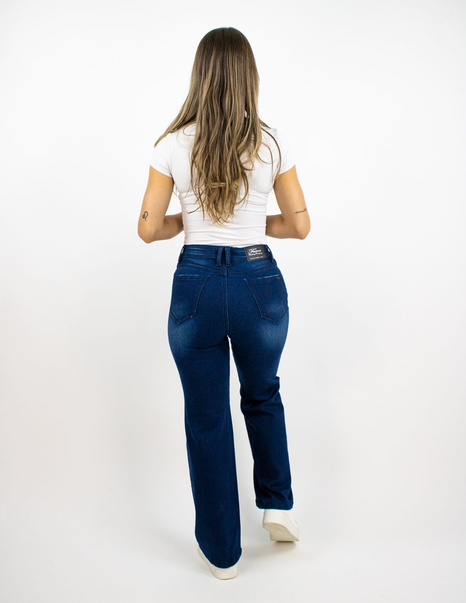 EXCLUSIVO SUBURBIA FLARE0526 Jeans Furor Flare Mezclilla Deep Índigo