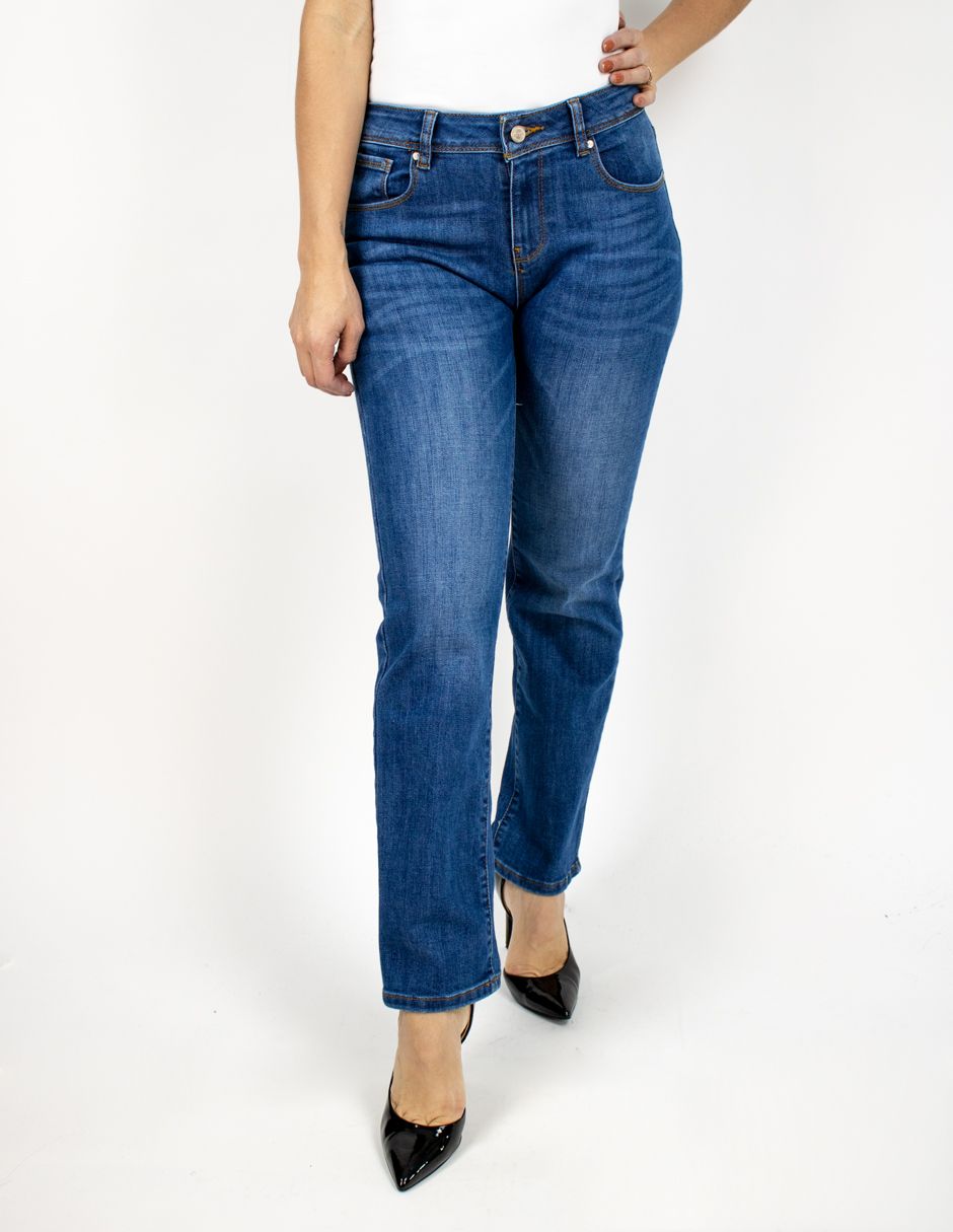 EXCLUSIVO SUBURBIA 2508 Jeans Furor Wide Leg Mezclilla Light Bleach