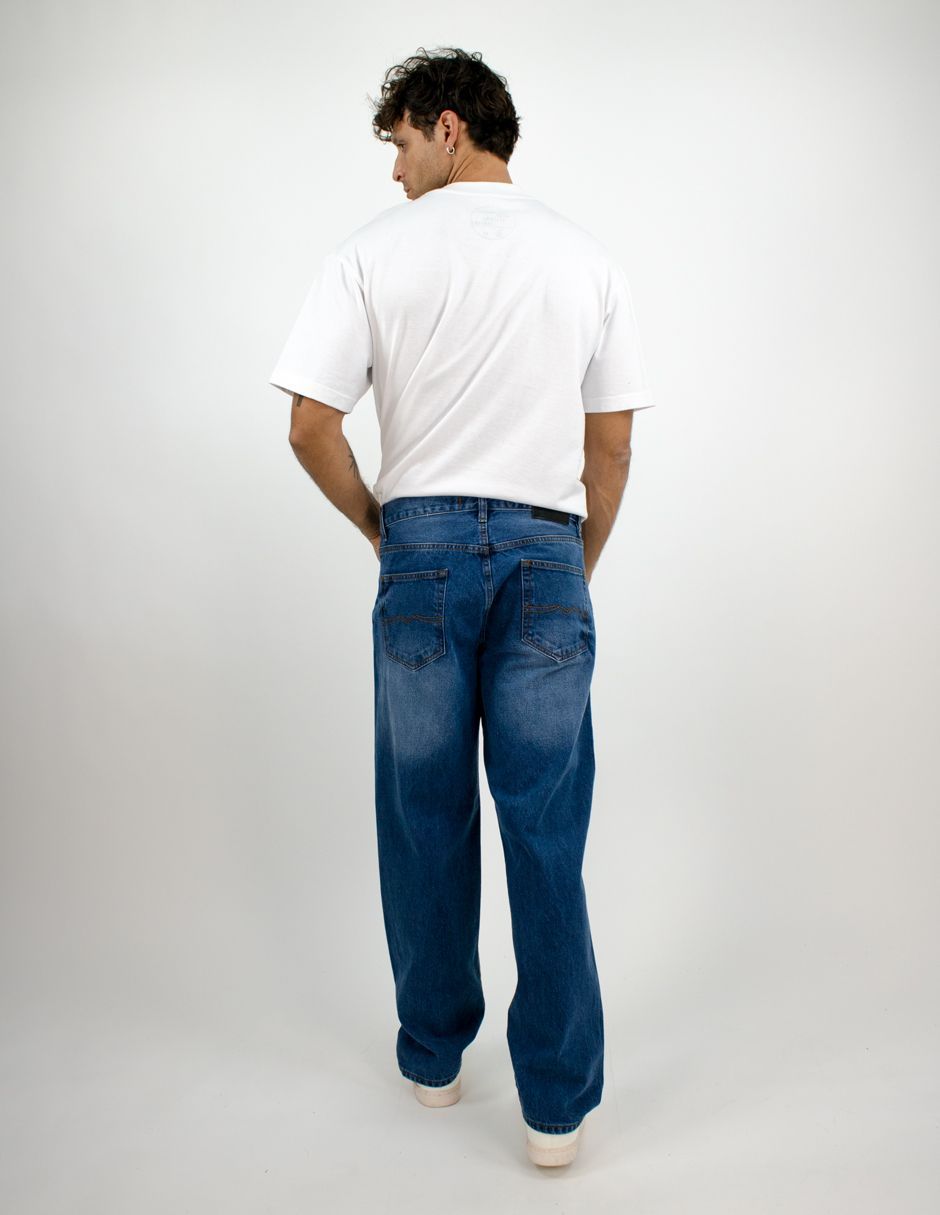 EXCLUSIVO SUBURBIA LOOSE01261 Jeans Furor Loose Mezclilla Stone