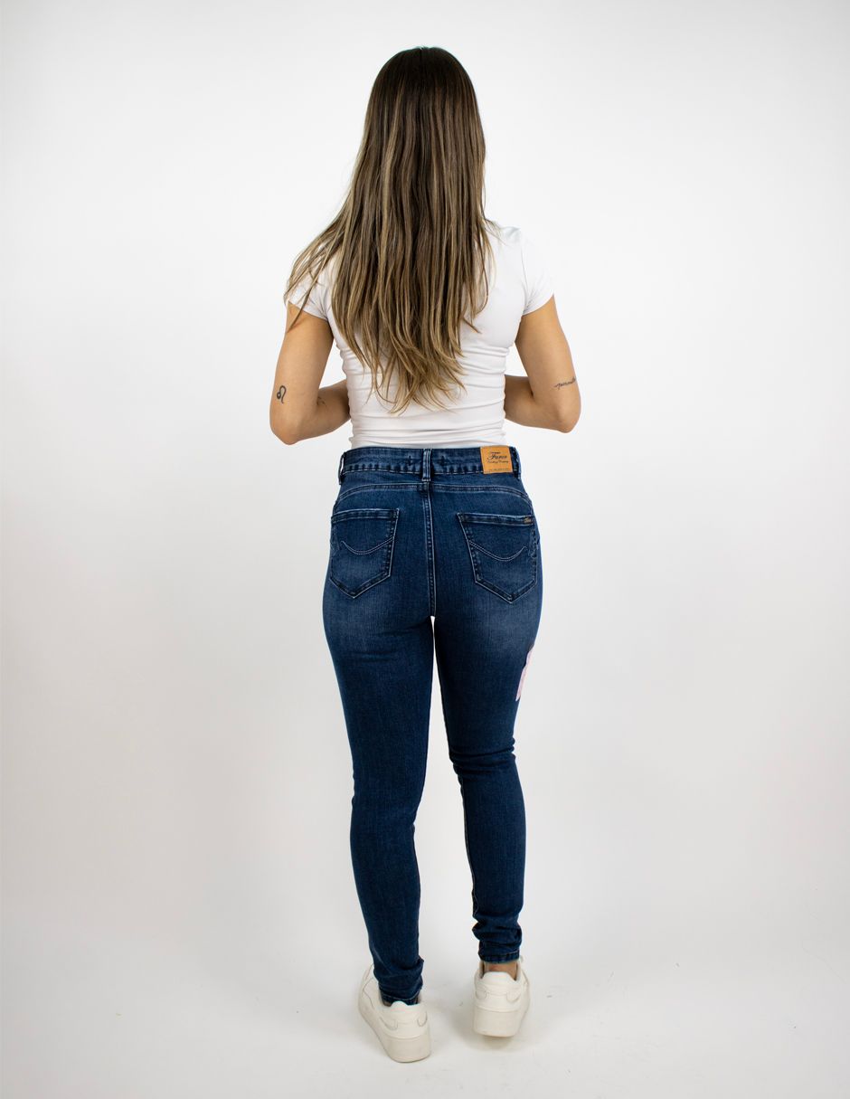 EXCLUSIVO SUBURBIA PINK2601 Jeans Furor Pink Deep Índigo