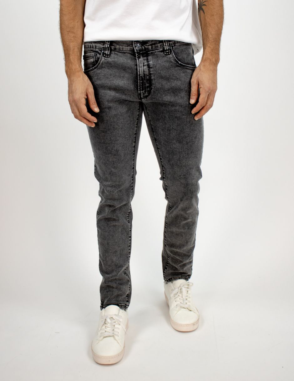 EXCLUSIVO SUBURBIA SLIM01261 Jeans Furor Slim Mezclilla Gris Deslavado