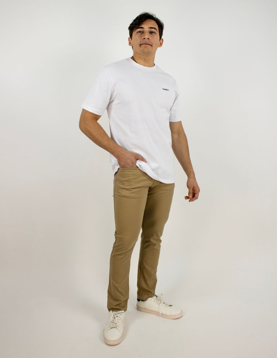 EXCLUSIVO SUBURBIA STRAIGHT2026-4KHAKI Jeans Furor Straight Gabardina Khaki