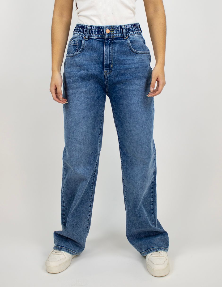 EXCLUSIVO SUBURBIA WIDELEG1426 Jeans Furor Wide Leg Mezclilla Vintage Stone