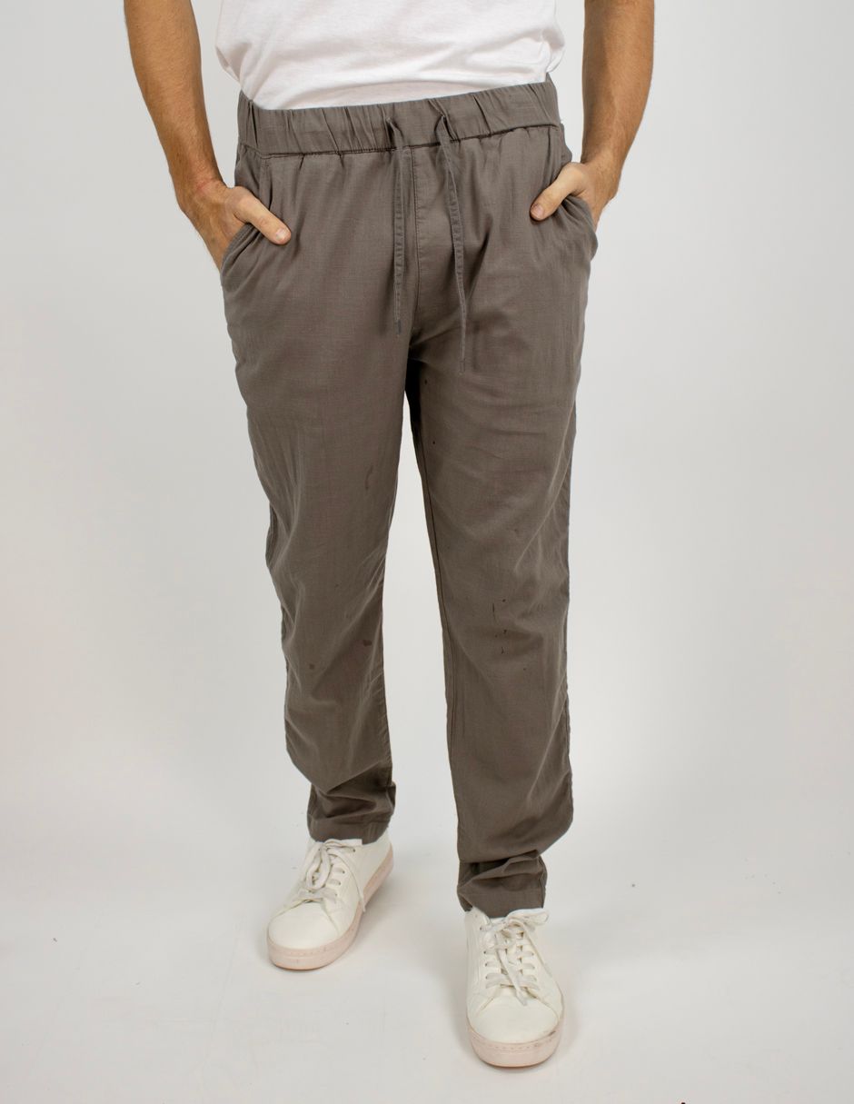 EXCLUSIVO BOUTIQUES T10200607 Jogger Furor Lino Acero