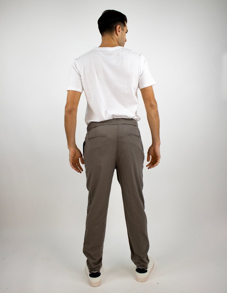 EXCLUSIVO BOUTIQUES T10200607 Jogger Furor Lino Acero