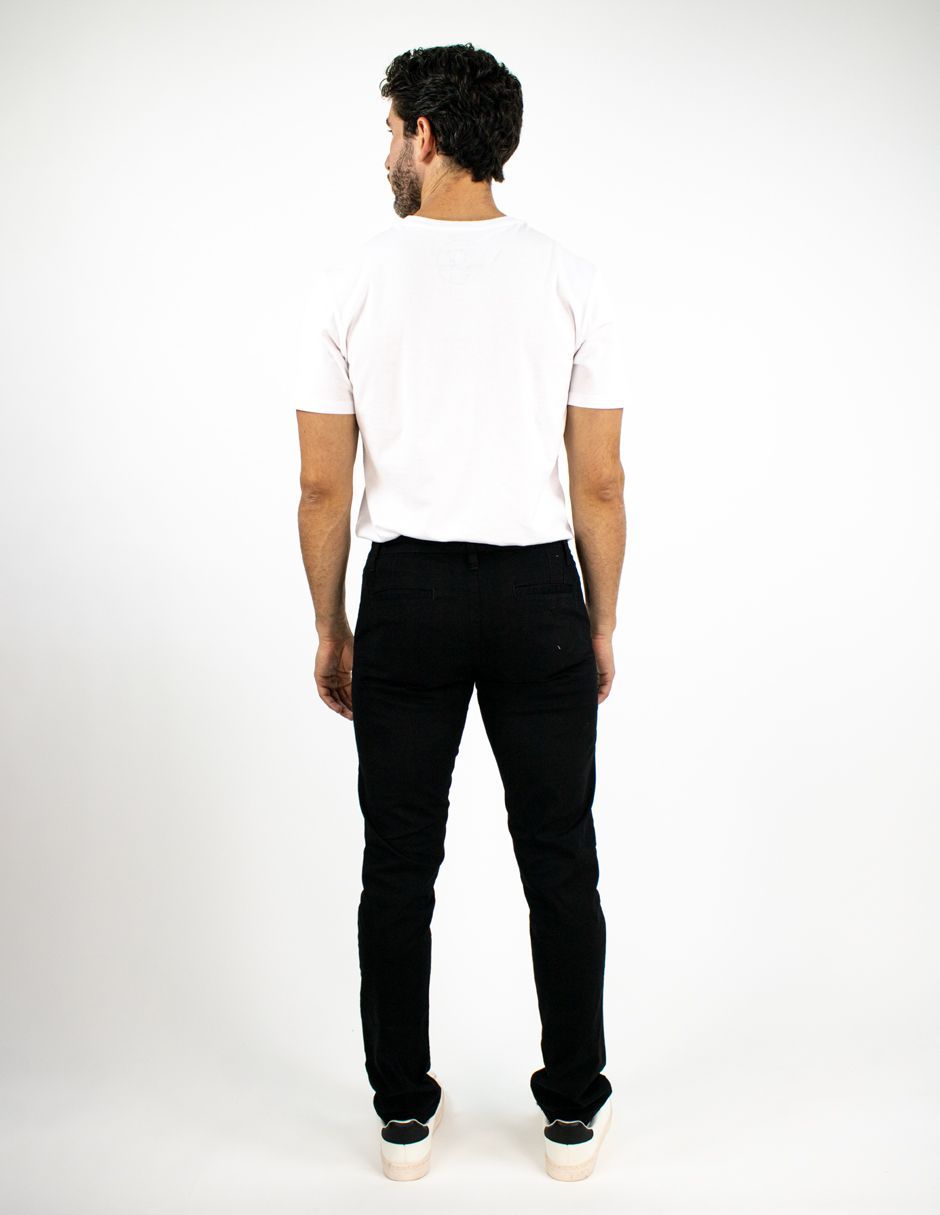 EXCLUSIVO SUBURBIA CHINORCN Pantalón Furor Chino Gabardina Negro