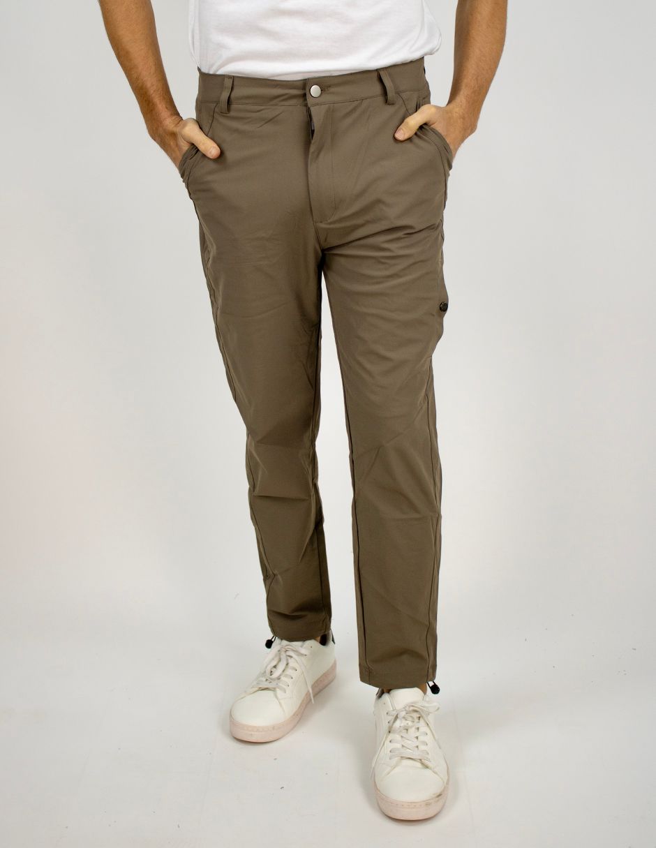 EXCLUSIVO BOUTIQUES T10200608 Pantalón Furor Slim Poliamida Beige