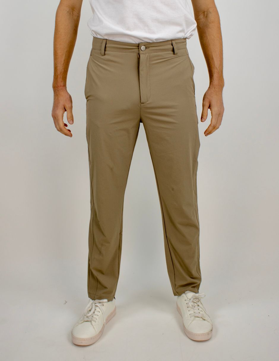EXCLUSIVO BOUTIQUES T10200605 Pantalón Furor Slim Poliéster Beige