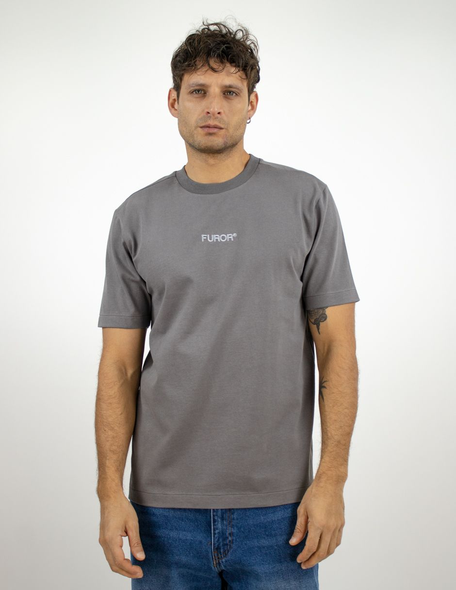 EXCLUSIVO SUBURBIA PFD01OXFORD Playera Furor Manga Corta Chifón Oversize Oxford