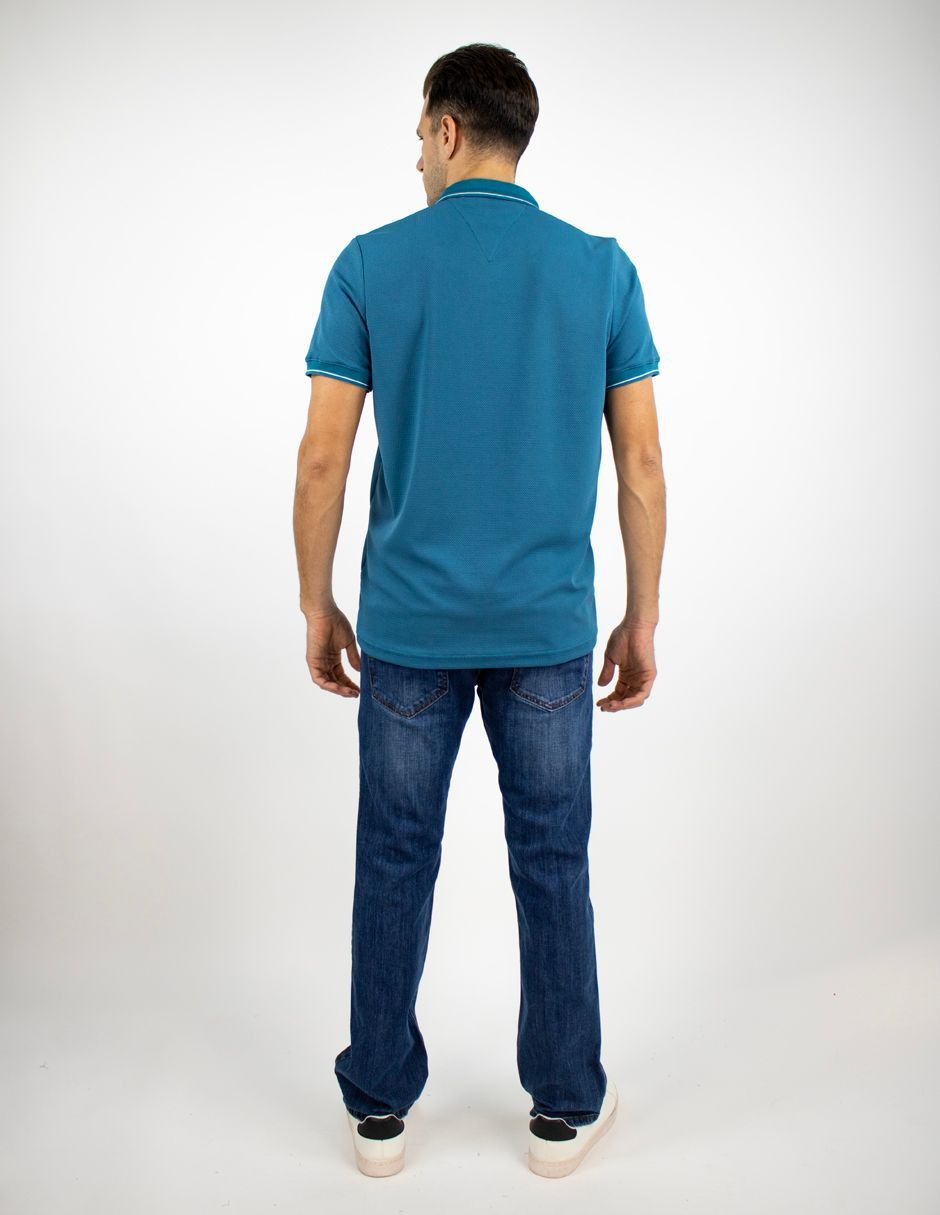 EXCLUSIVO BOUTIQUES GIAN234 Playera Furor Tejido de Punto Verde