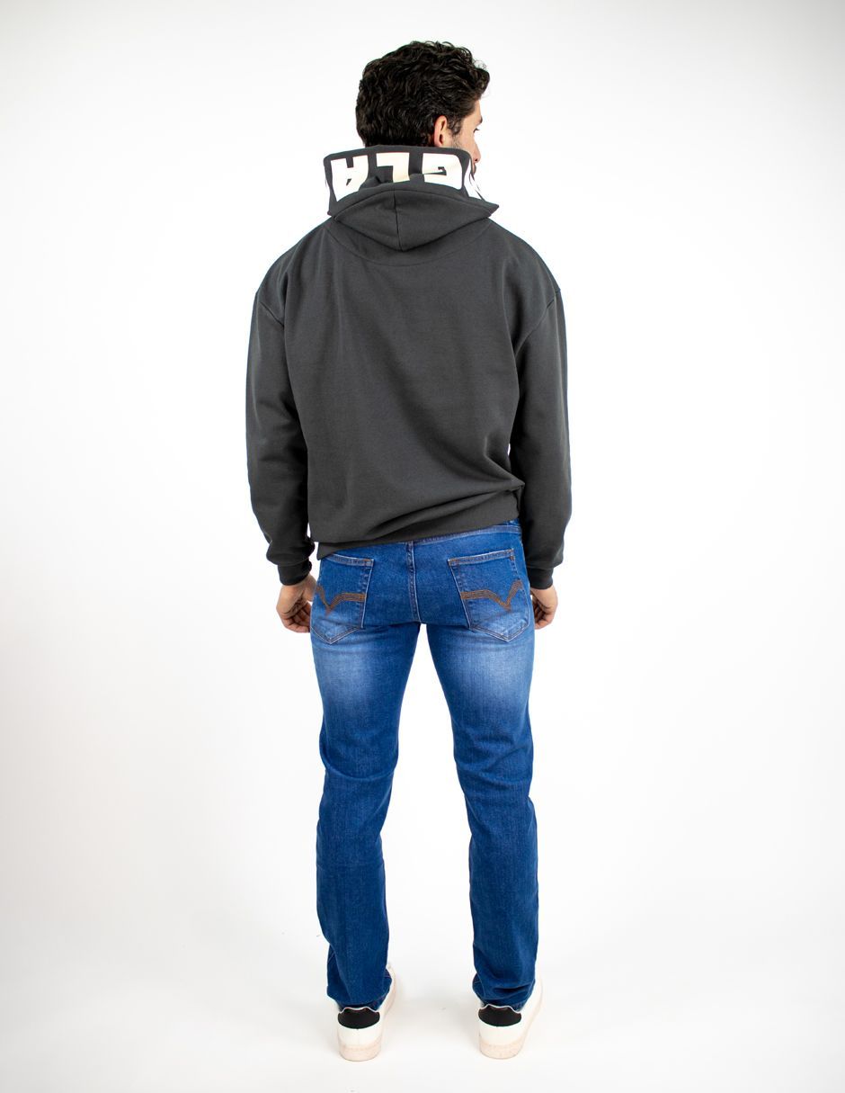 EXCLUSIVO SUBURBIA SDFUROR112502OXFORD Sudadera Furor Hoodie Bolso Canguro Poliéster Algodón Oxford