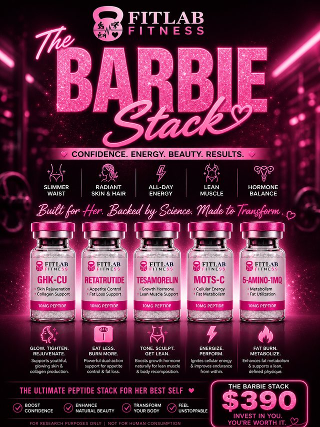 tesamorelin and retatrutide stack Barbie Stack
