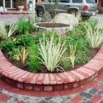 Brick layered mini garden - Masonry Work in Crest Drive White Plains, NY