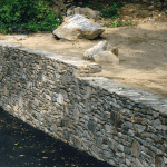 Stone layered wall - Masonry Work in Crest Drive White Plains, NY