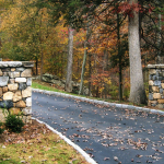 Alphalt coated walk way- Masonry Work in Crest Drive White Plains, NY