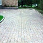 White Paved Brick Walkway - Paving Work in Crest Drive White Plains, NY