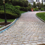 Paved Stone walkway in the park - Paving Work in Crest Drive White Plains, NY