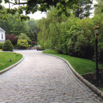 Paved walkway in the park front view - Paving Work in Crest Drive White Plains, NY