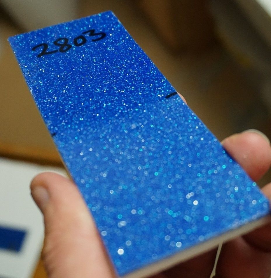 Picture of several pieces of advanced composite sheets