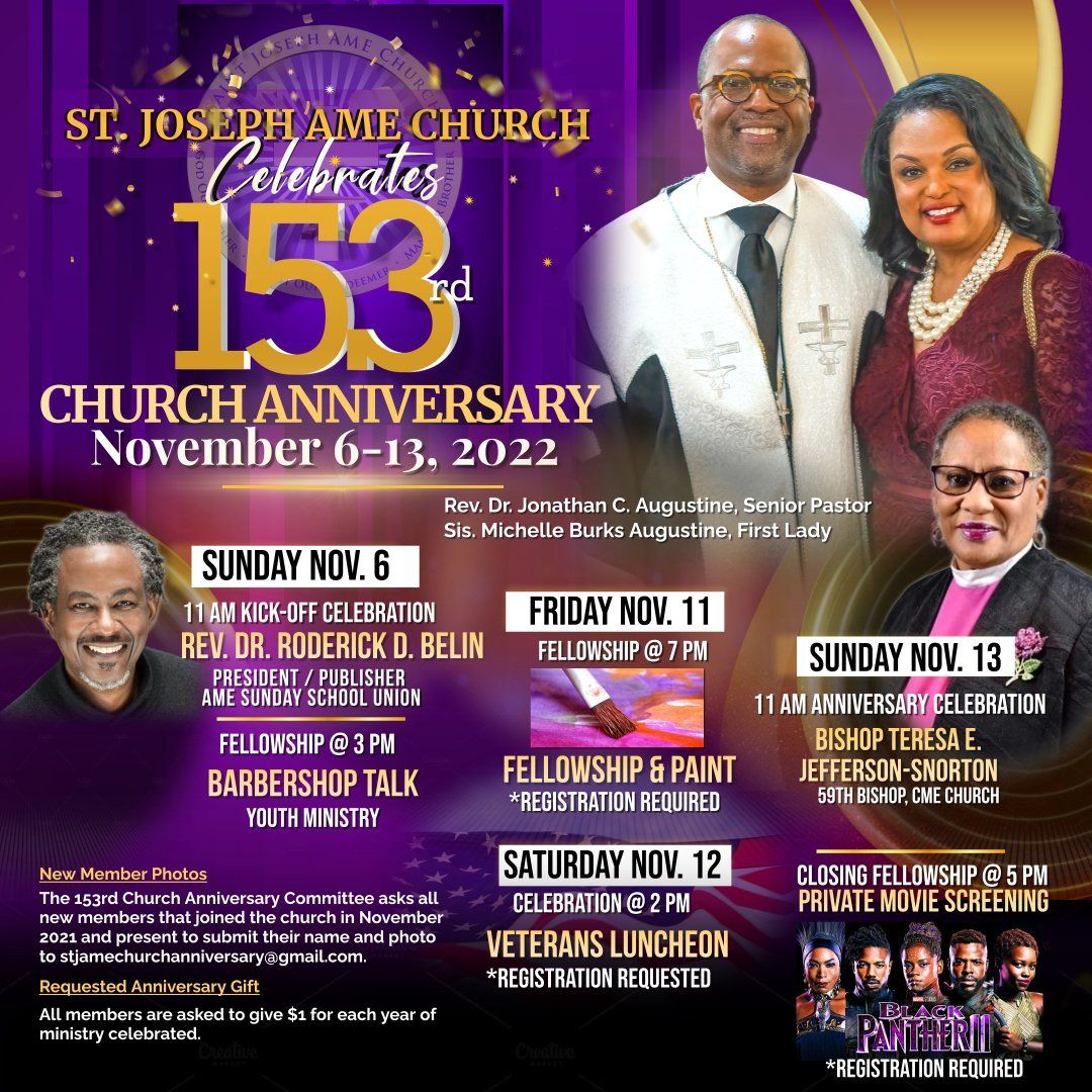 Events | St. Joseph AME Church – Durham, NC