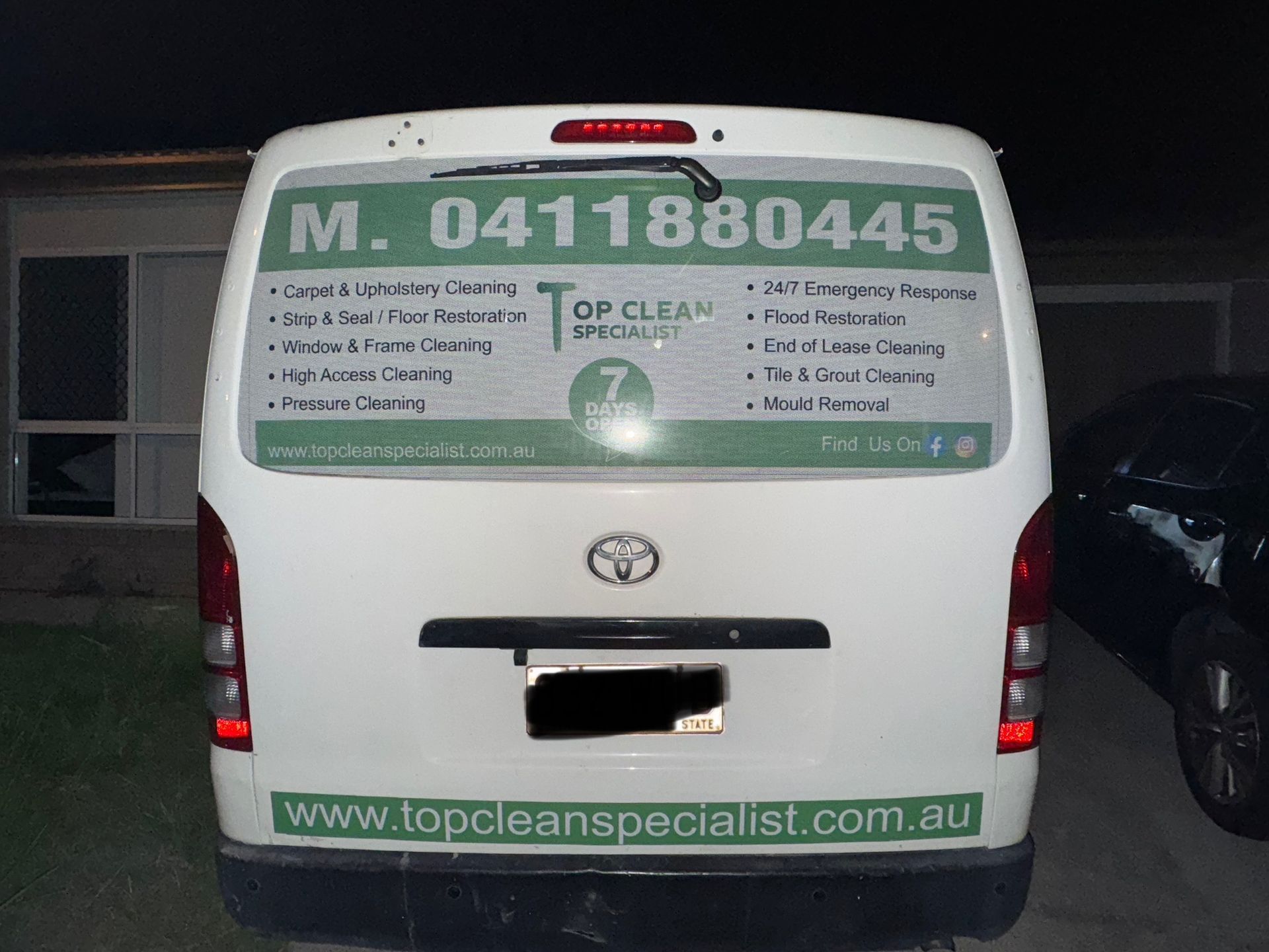 Top Clean Specialist - Emergency Services