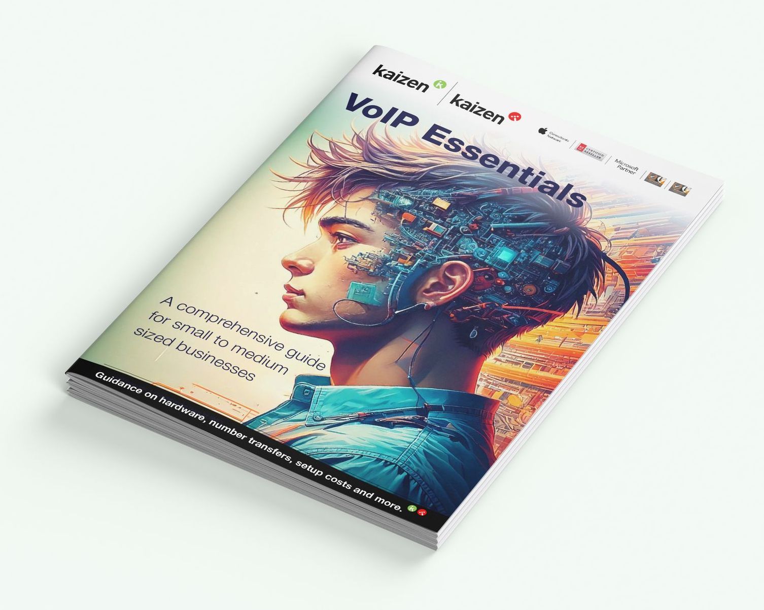 A book titled volp essentials with a picture of a man on the cover.