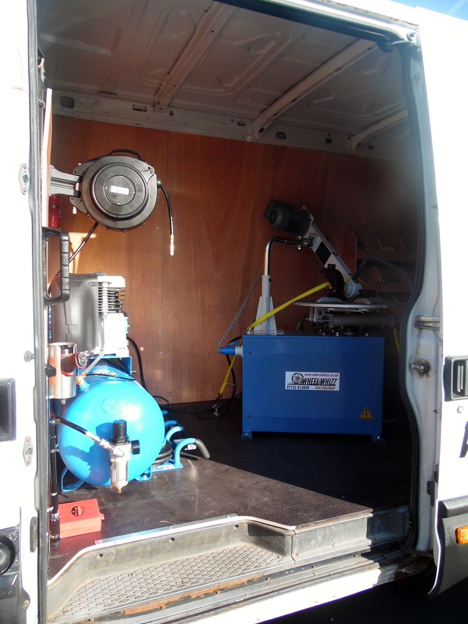 Interior Wheel Whizz Van